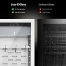 Commercial 12.5 Cu.Ft Dry Aging Fridge For Steaks, Beef, Lamb, And Ham (SAK63584) - Saksby Wholesale - Low-E Glass