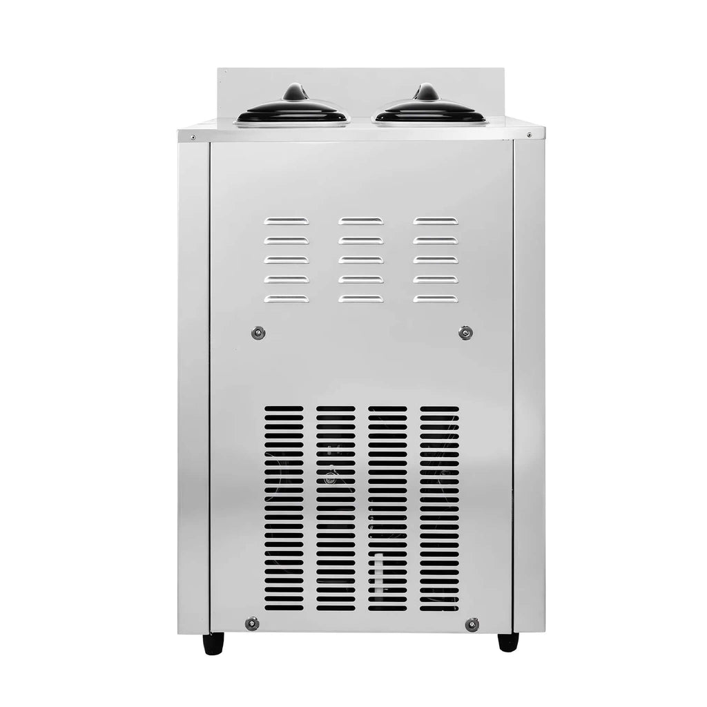 Commercial 16L 1155W Double Bowl Stainless Steel Slushy Margarita Machine (SAK98402) - Saksby Wholesale - Back View