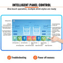 Commercial 16L 1155W Double Bowl Stainless Steel Slushy Margarita Machine (SAK98402) - Saksby Wholesale - Control Panel