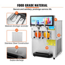 Commercial 16L 1155W Double Bowl Stainless Steel Slushy Margarita Machine (SAK98402) - Saksby Wholesale - Material