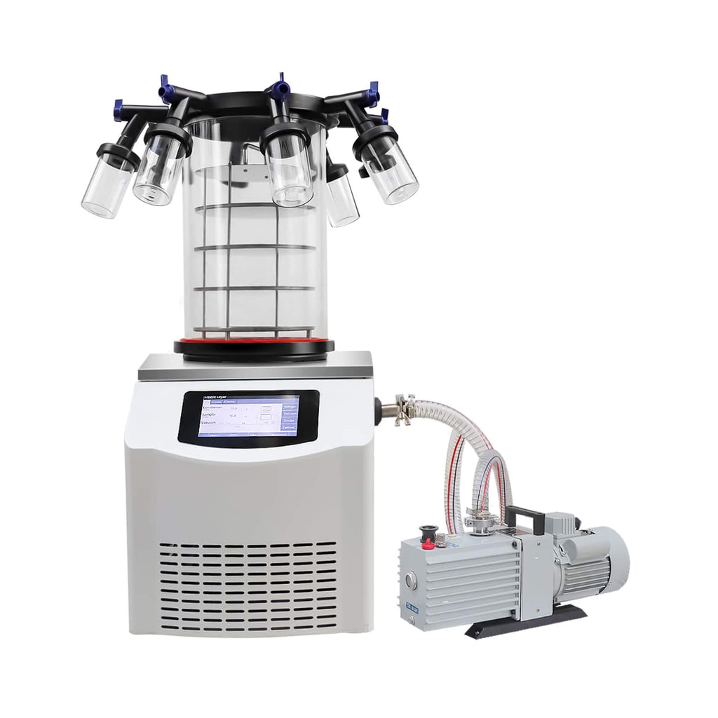 Commercial -60°C Laboratory Vacuum Freeze Dryer With Pre Cooling (SAK74152)