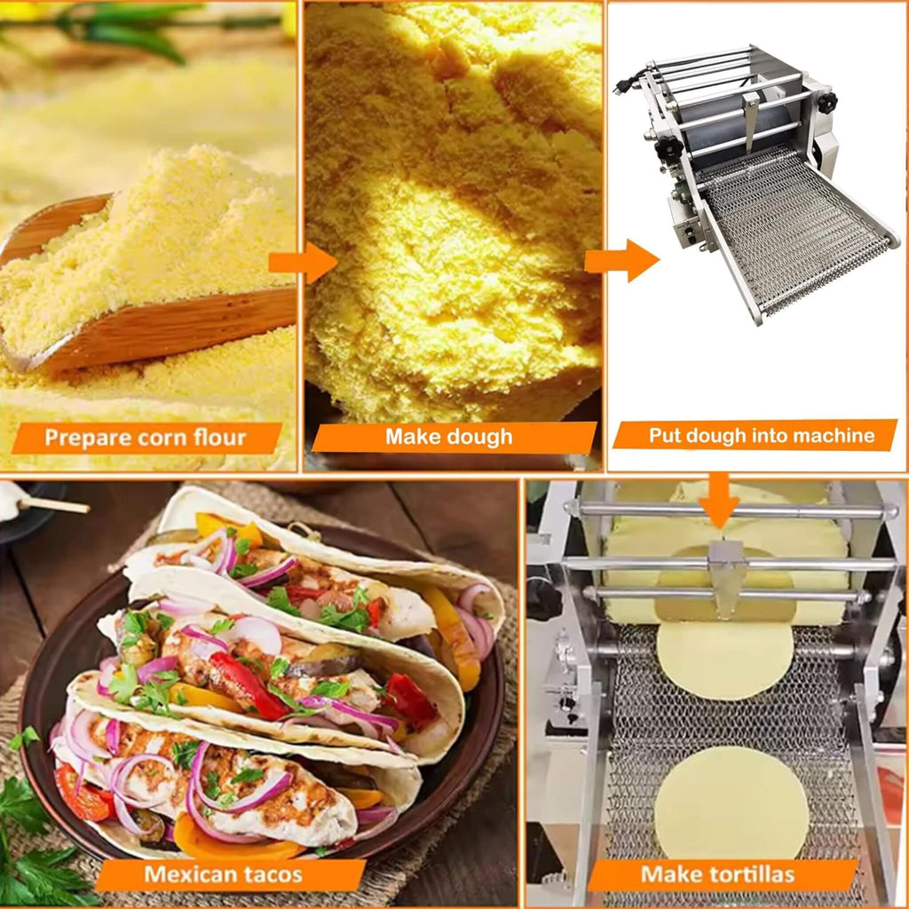 Commercial Manual Stainless Steel Sugar Cane Juicer With Peeling Knives (SAK81426) - Saksby Wholesale - Make A Tortilla Dough