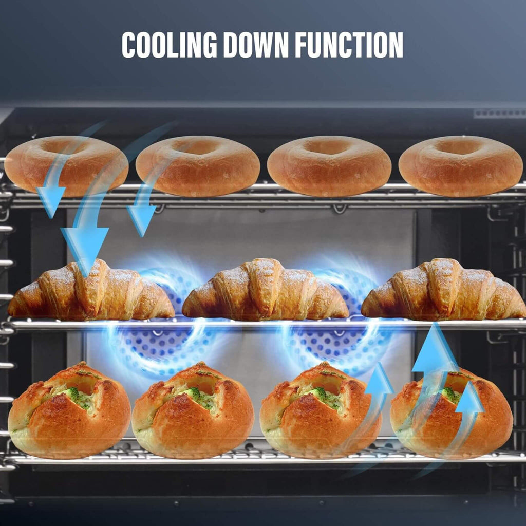Commercial Double-Stack 160K BTU 2-Burner Stainless Steel Gas Stock Pot Range (SAK18763) - Saksby Wholesale - Cooling Down Function