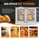 Commercial Full-Size Natural Gas/Propane Double Stacked Convection Oven (SAK60914) - Saksby Wholesale - Use Variety Delicious Foods
