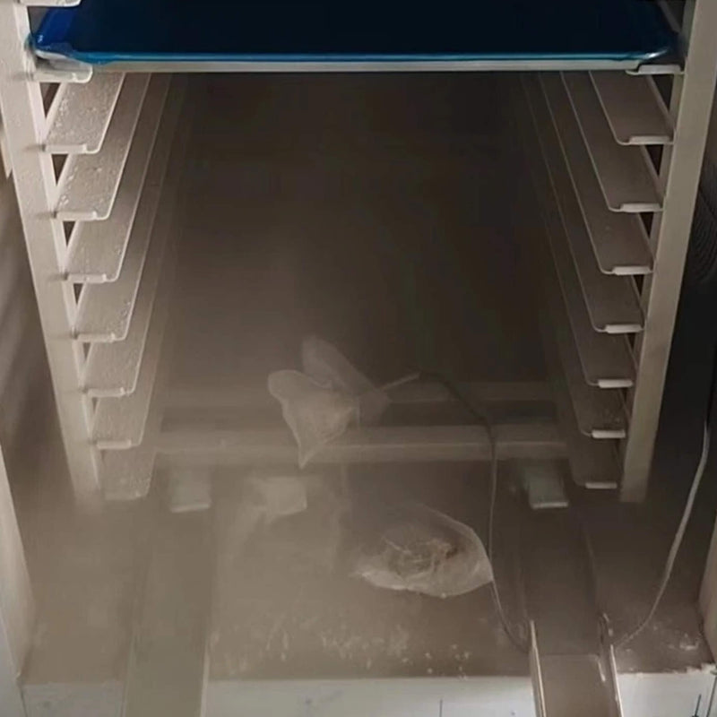 Commercial Heavy-Duty 15-Tray Blast Chiller Freezer Cabinet With Trolley Cart (SAK57249)