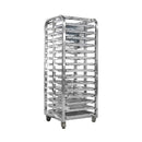 Commercial Heavy-Duty 15-Tray Blast Chiller Freezer Cabinet With Trolley Cart (SAK57249)