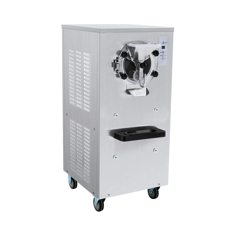 Commercial Single Flavor Hard Serve Stainless Steel Ice Cream Machine 20 25L H SAK20782 Saksby - Front Right View