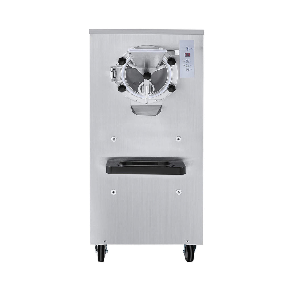 Commercial Single Flavor Hard Serve Stainless Steel Ice Cream Machine 20 25L H SAK20782 Saksby - Front View