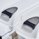 24L Commercial Stainless Steel Frozen Slush Machine With Auto Clean (SAK68047) - Saksby Wholesale - Cover Handle View