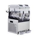 24L Commercial Stainless Steel Frozen Slush Machine With Auto Clean (SAK68047) - Saksby Wholesale - Front Side View