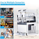 24L Commercial Stainless Steel Frozen Slush Machine With Auto Clean (SAK68047) - Saksby Wholesale - Multiple Scenarios