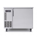 Commercial Stainless Steel Undercounter Worktop Freezer (SAK47218) - Saksby Wholesale - 6CF Front View