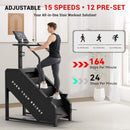 Commercial Stair Stepper With LED Display And 15 Resistance Levels (SAK91837) - Saksby Wholesale - Adjustable Levels