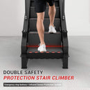 Commercial Stair Stepper With LED Display And 15 Resistance Levels (SAK91837) - Saksby Wholesale - Double Safety Protection
