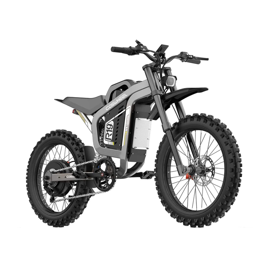 Coswheel R19 72V/40AH 6000W High-Performance Electric Dirt Bike (SAK53917) - Saksby Wholesale - Front  Right View