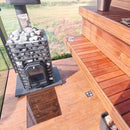 COZY HEAT Quattro Wood Fired Sauna Stove (SAK23947) - SAKSBY