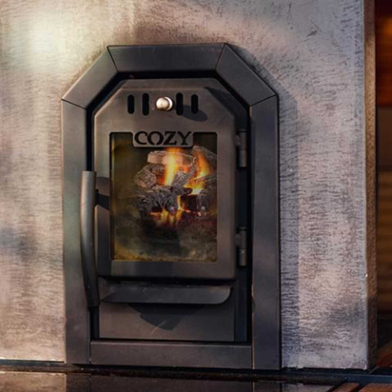 COZY HEAT SW Wood Burning Thru-Wall Sauna Stove (SAK69342) - SAKSBY