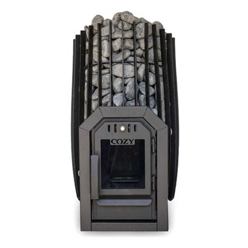 COZY HEAT SW Wood Burning Thru-Wall Sauna Stove (SAK69342) - SAKSBY