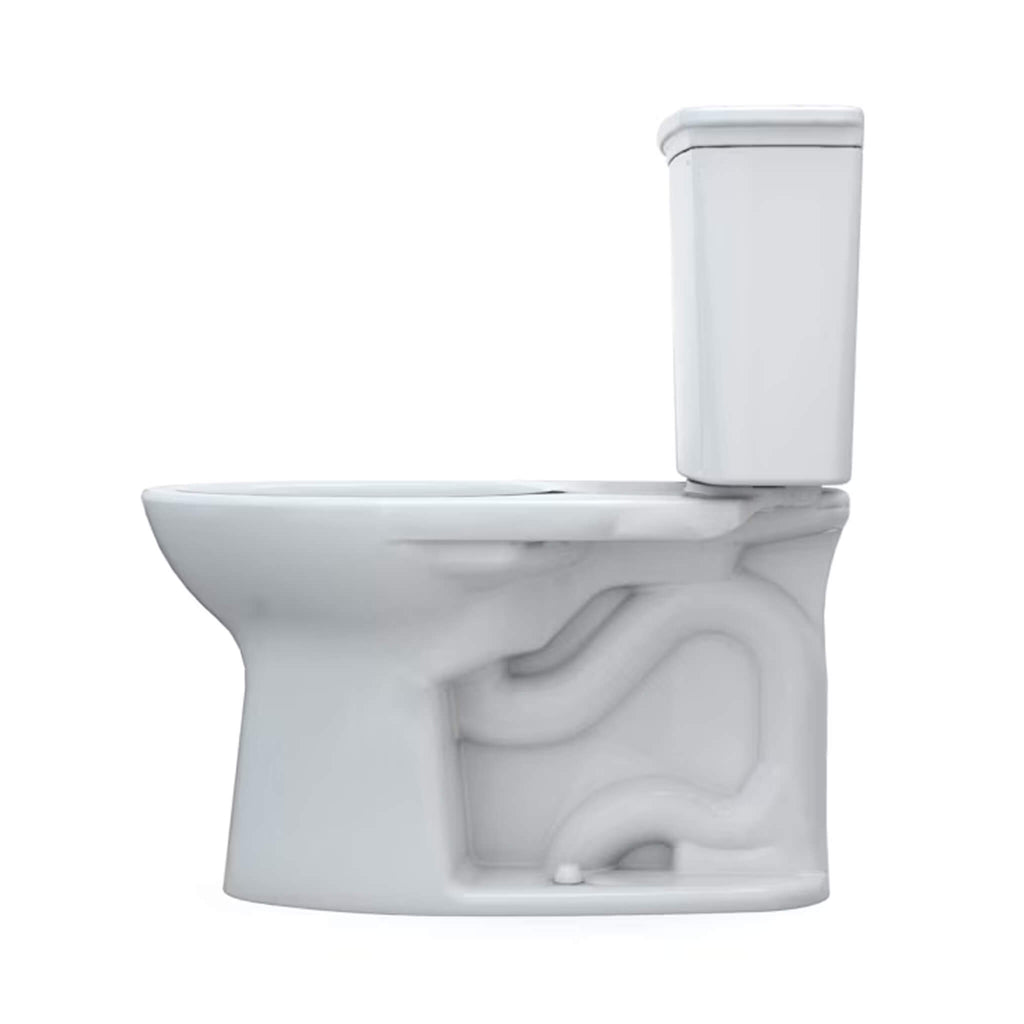 [CST786CEFG.10#01] TOTO Drake 1.28 GPF Transitional Two-Piece Toilet With 10-Inch Rough-In (SAK17064) - Saksby Wholesale - Side Left View