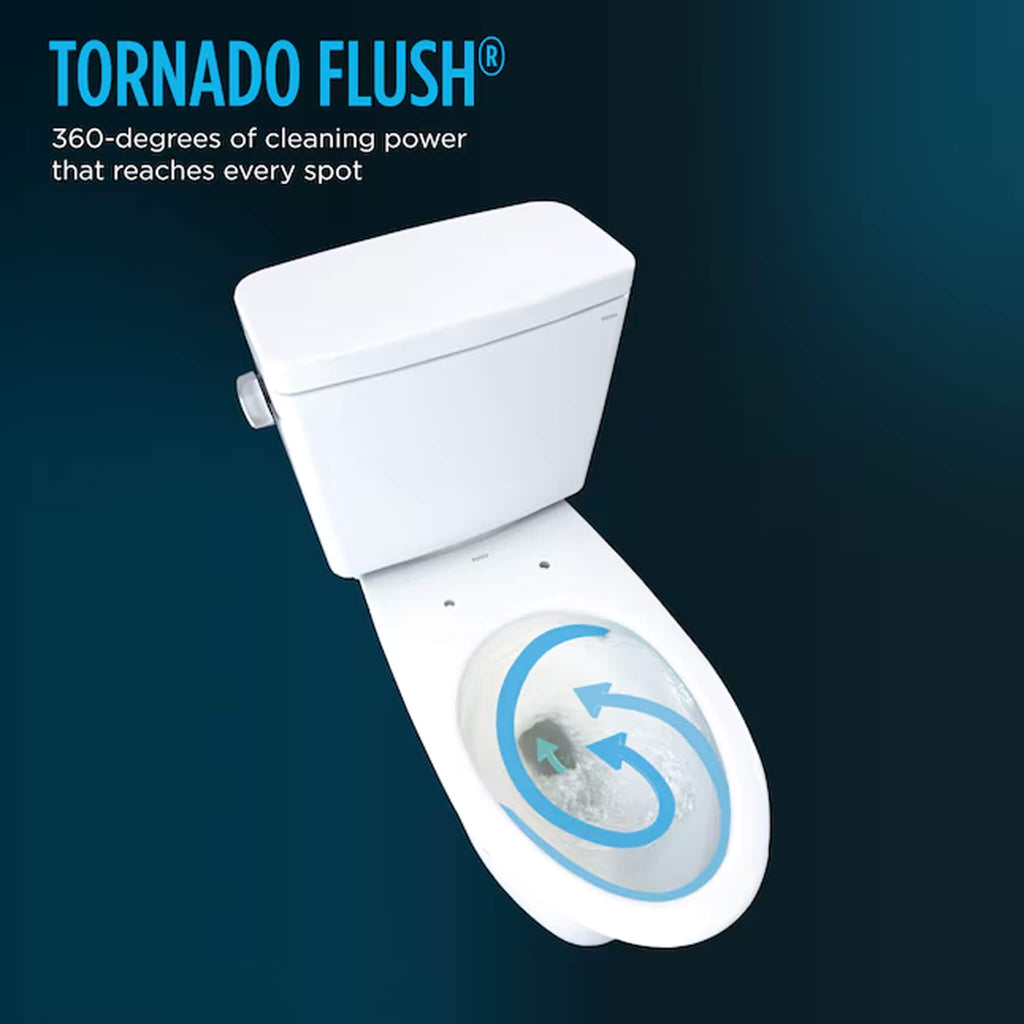 [CST786CEFG.10#01] TOTO Drake 1.28 GPF Transitional Two-Piece Toilet With 10-Inch Rough-In (SAK17064) - Saksby Wholesale - Tornado Flush