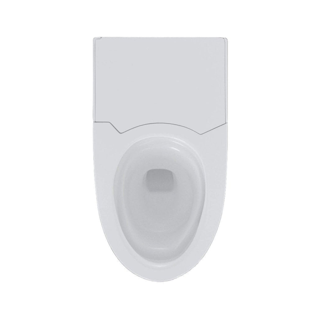 [CT922CUMFG#01] TOTO G450 Elongated Chair Height Toilet Bowl Only (SAK52983) - Saksby Wholesale - Top View