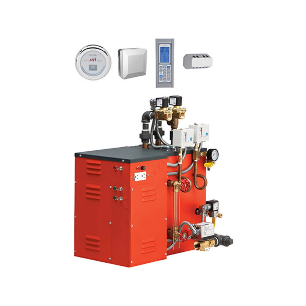 Delta 24kW Commercial Steam Boiler Package With Control & Steamhead (SAK56278) - Saksby Wholesale - Front View