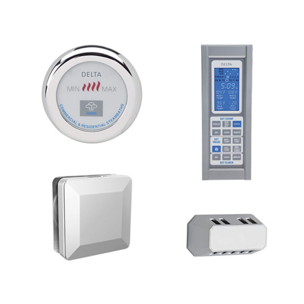 Delta 48kW Commercial Steam Generator  Boiler Package With Control & Steamhead (SAK20485) - Saksby Wholesale - Accessories View