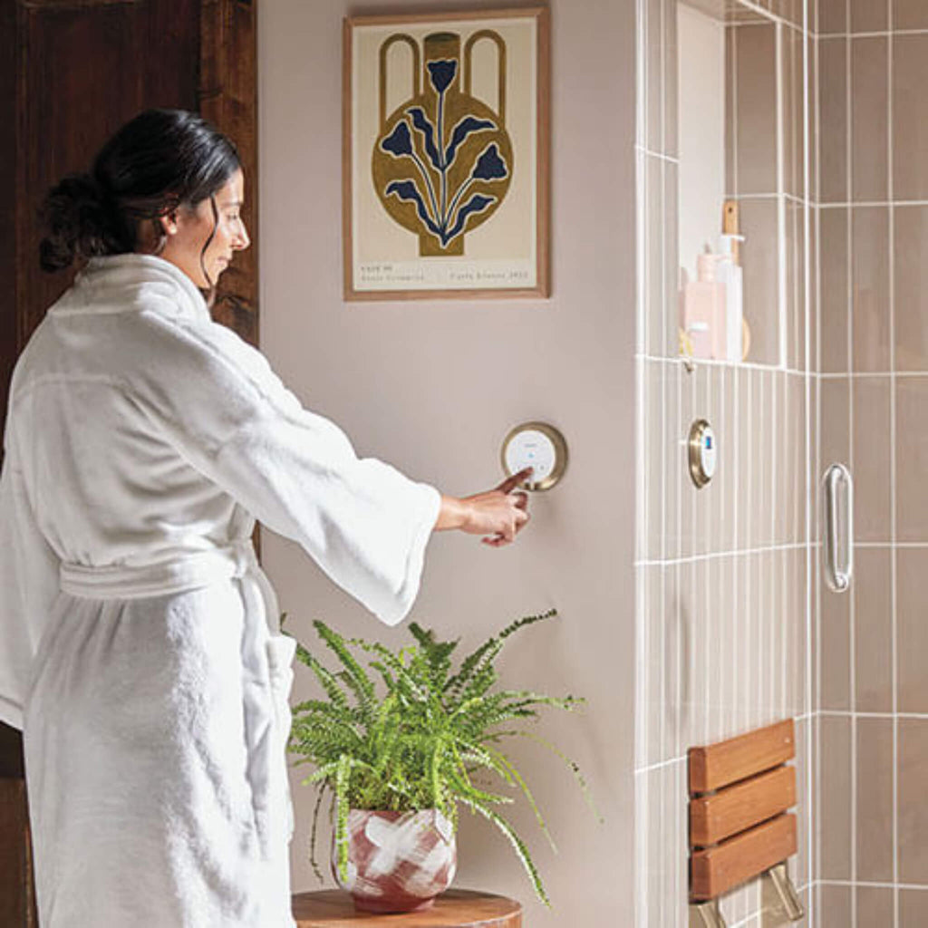 Delta SteamScape 5kW Steam Generator With Advanced Home Steam Shower System (SAK31947) - Saksby Wholesale - Lifetsyle View