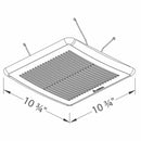 DELTABREEZ BreezElite CFM Dual Speed Bathroom Fan With Adjustable 80/110 CFM [ELT80-110D] (SAK49682)