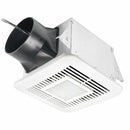 DELTABREEZ Elite Dimmable LED Light And Adjustable High Speed 80/110 CFM Bathroom Fan [ELT80-110LED] (SAK94126)