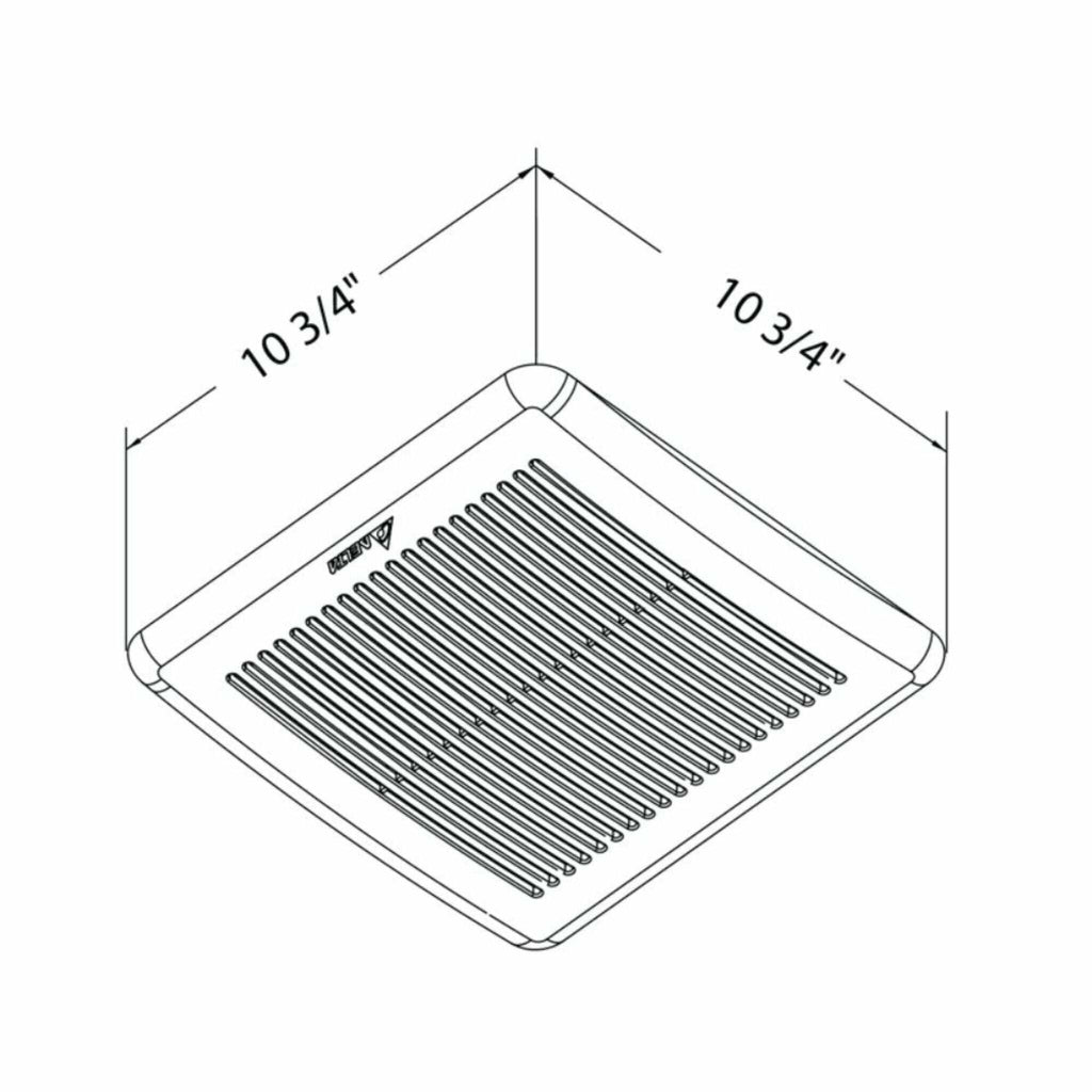 Deltabreez BreezGreenBuilder 100 CFM Single Speed Ventilation Fan [GBR100] (SAK37520)