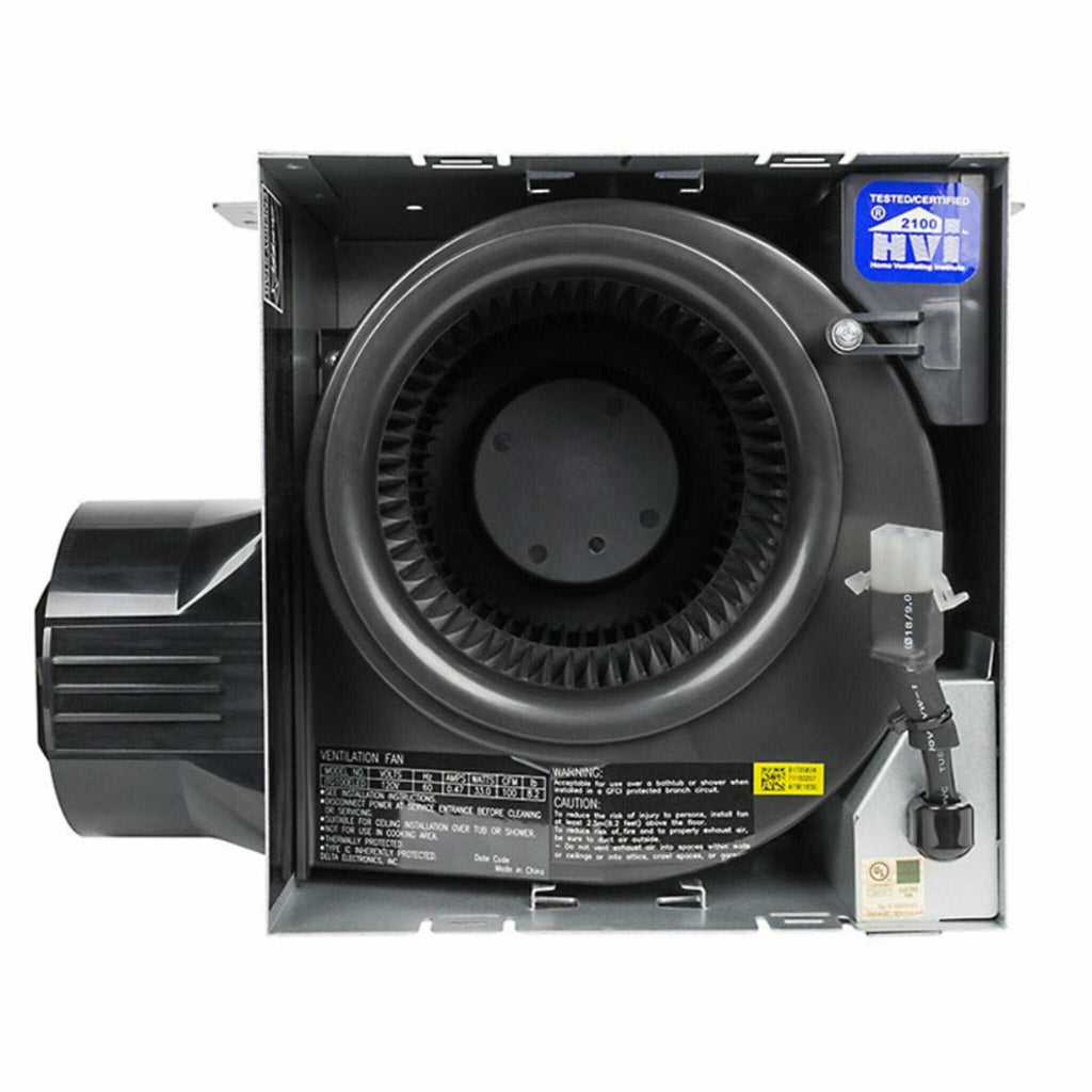 Deltabreez BreezIntegrity 100 CFM Dimmable Edge Lit LED Light Exhaust Bath Fan [ITG100RLED] (SAK15693)