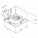 DELTABREEZ Professional 300 CFM Single Speed Ventilation Fan [PRO300] (SAK38547)