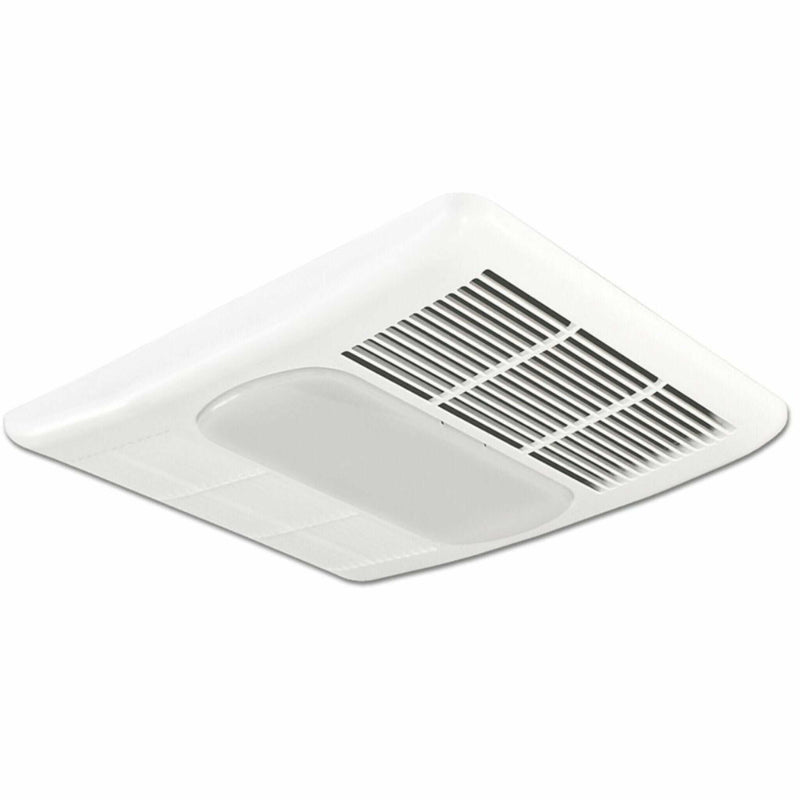 DELTABREEZ BreezRadiance 80 CFM Bathroom Fan With Light And Heater [RAD80L] (SAK29750)