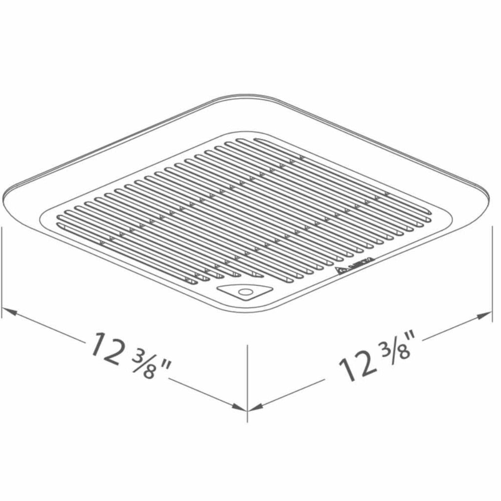 Deltabreez Signature Dimmable LED Light Ultra Quiet Bath Fan With Motion And Humidity Sensors [SIG80-110MH] (SAK87219)