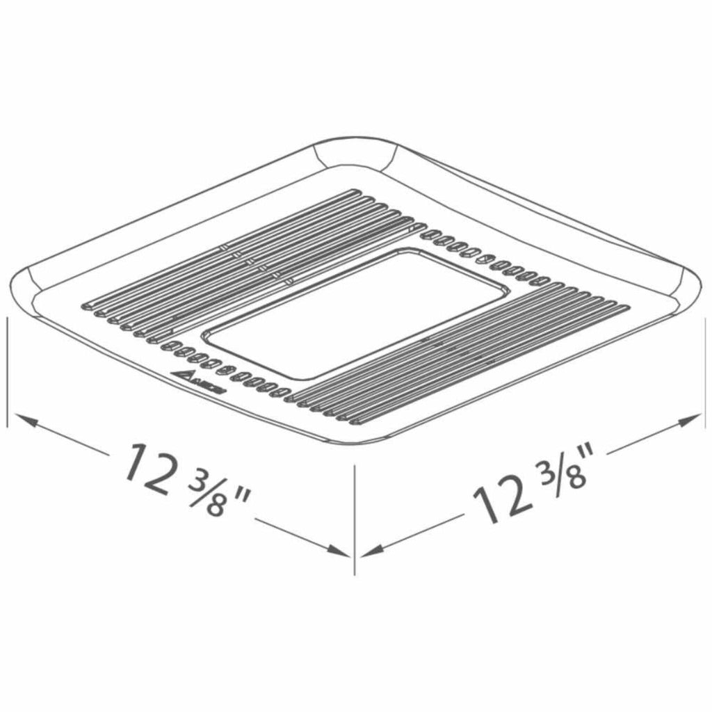 Deltabreez Signature Dimmable LED Night Light Exhaust Fan With Dual Speed [SIG80-110DLED] (SAK54360)