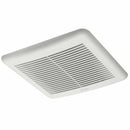 DELTABREEZ Slim Energy Efficient White Steel Vent Fan With LED Light [SLM50] (SAK48294)