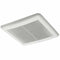 DELTABREEZ Slim Energy Efficient White Steel Vent Fan With LED Light [SLM50] (SAK48294)