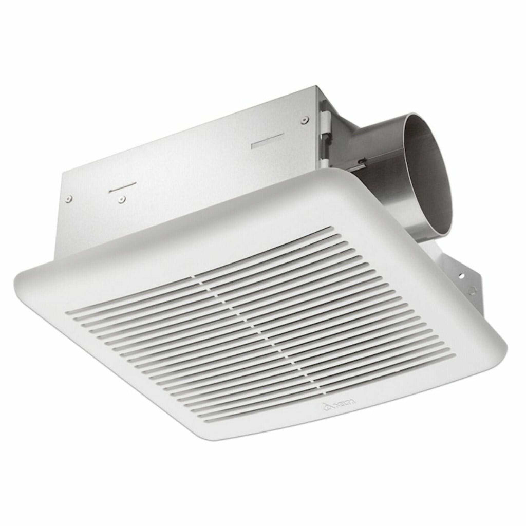 Deltabreez Slim Energy Efficient White Steel Vent Fan With LED Light [SLM50] (SAK48294)