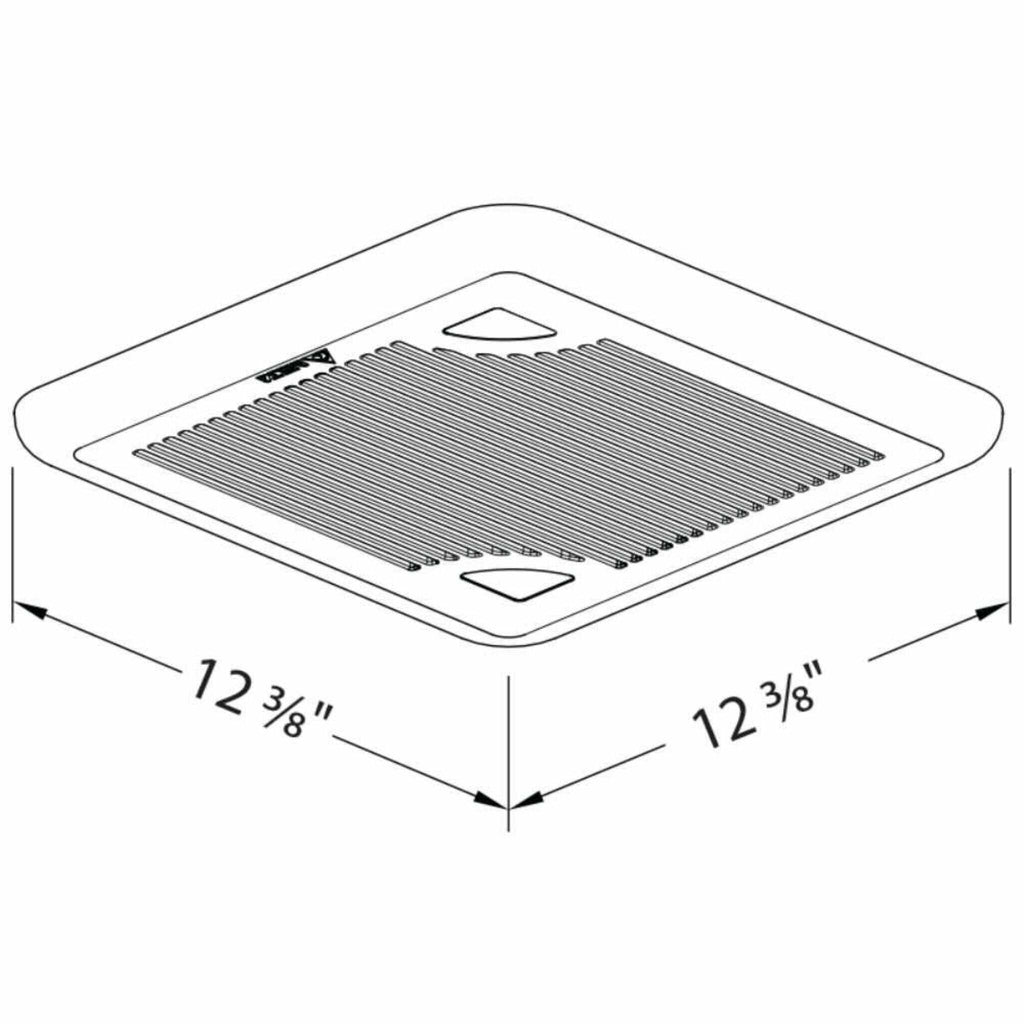 Deltabreez BreezSignature Series 80 CFM Dual Speed Ventilation Fan [SIG80D] (SAK15793)
