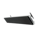 Dimplex DLW 70" Black Long Wave Radiant Electric Heater For Outdoor And Indoor, 3200W [DLW3200B24] (SAK89384) - Saksby Wholesale - Front Right Side View
