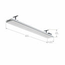 Dimplex DLW 70-Inch Noiseless Radiant Electric Heater For Outdoor And Indoor, 3200W [DLW3200W24] (SAK15698) - Saksby Wholesale - Dimensions View