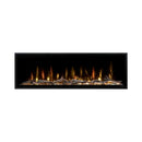 Dimplex Ignite Evolve Built-In Frosted Tumbled Glass Linear Electric Fireplace With Heat Boost System & Trim Kit (SAK59214) - Saksby Wholesale - 50" Front View