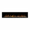 DIMPLEX IGNITE EVOLVE Built-In Frosted Tumbled Glass Linear Electric Fireplace With Heat Boost System (HBG58241) - HBG