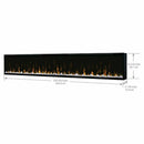 Dimplex IgniteXL Linear Electric Fireplace With Comfort Saver Heating System (SAK82596) - Saksby Wholesale - 100" Dimensions View