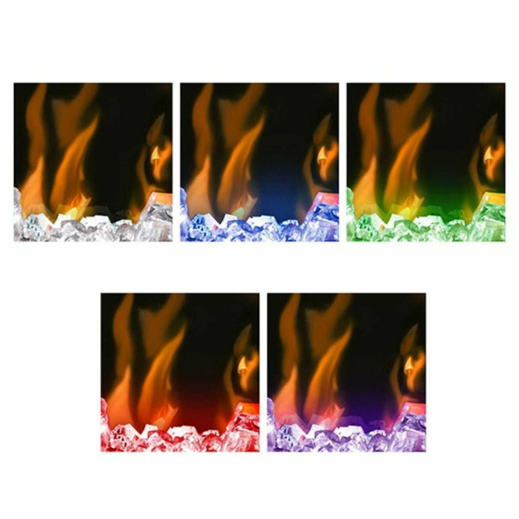 aDIMPLEX IGNITEXL 60" Linear Fireplace Electric W/ Heat Boost & Multi Function Remote [XLF60] SAKSBY Flames View