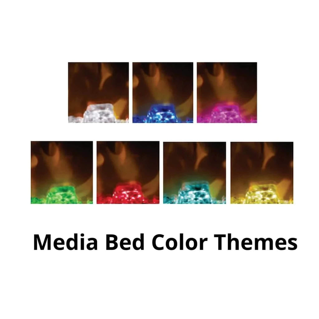 Dimplex IgniteXL Bold 88-Inch Linear Electric Fireplace [XLF8817-XD] (SAK17582) - Saksby Wholesale - Media Bed Color Themes