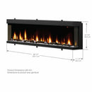 Dimplex IgniteXL Bold Smart Linear Multi Side View Built In Electric Fireplace 100" (HBG72359)-HBG