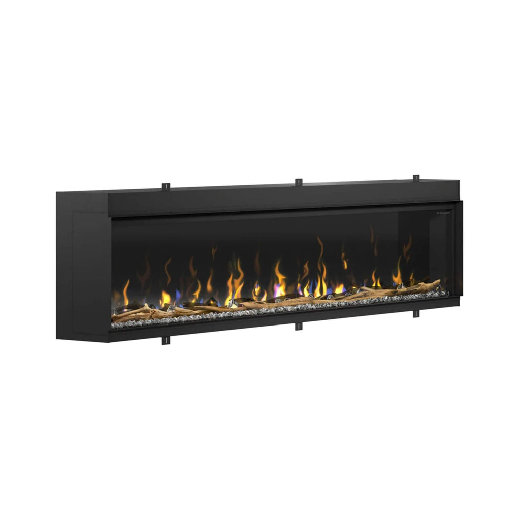 Dimplex IgniteXL Bold 100-Inch Smart Linear Multi Side View Built-In Electric Fireplace [XLF10017-XD] (SAK72359) - Saksby Wholesale - Colored Flames Front Left View