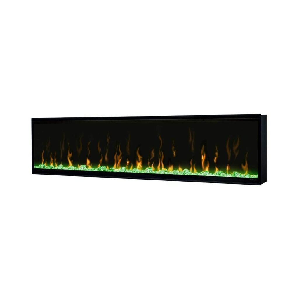 Dimplex IgniteXL 60-Inch Linear Fireplace Electric W/ Heat Boost & Multi Function Remote [XLF60] (SAK78902) - Saksby Wholesale - Green Crystals View